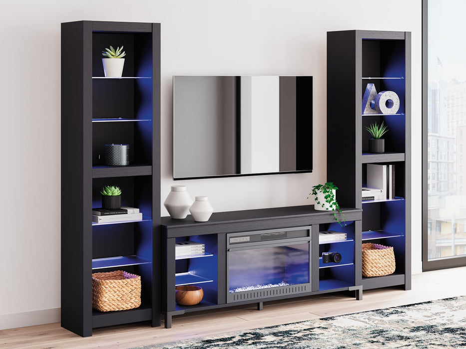 Cayberry Entertainment Center with Electric Fireplace - All Brands Furniture (NJ)