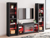 Cayberry Entertainment Center with Electric Fireplace - All Brands Furniture (NJ)