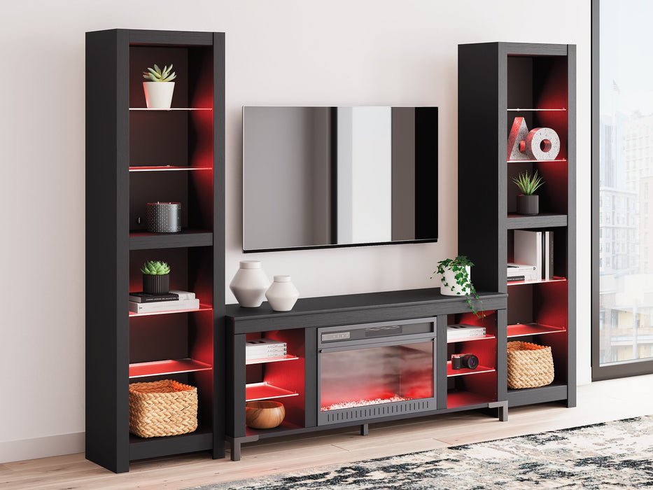 Cayberry Entertainment Center with Electric Fireplace - All Brands Furniture (NJ)