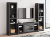 Cayberry Entertainment Center with Electric Fireplace - All Brands Furniture (NJ)