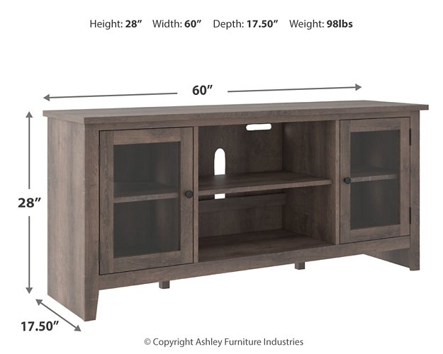 Arlenbry 60" TV Stand with Electric Fireplace - All Brands Furniture (NJ)