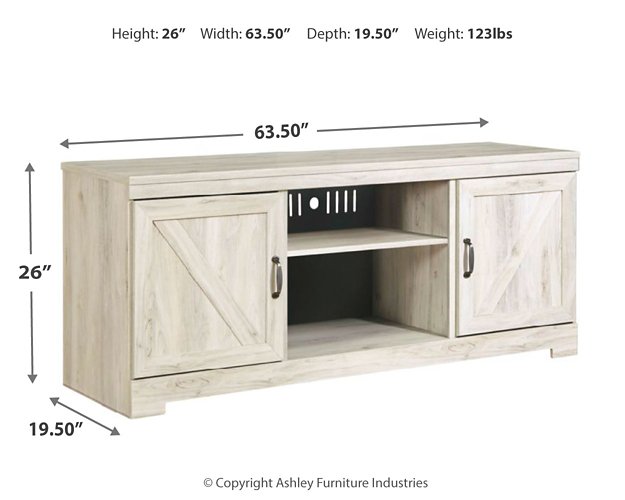 Bellaby 63" TV Stand with Fireplace - All Brands Furniture (NJ)