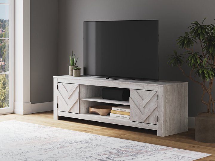 Cayboni 71" TV Stand with Electric Fireplace - All Brands Furniture (NJ)