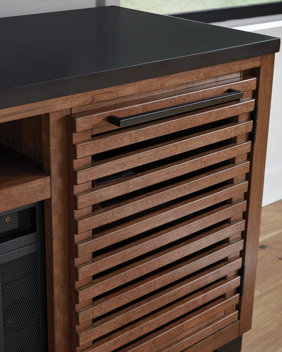 Kallari 84" TV Stand with Electric Fireplace - All Brands Furniture (NJ)