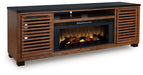 Kallari 84" TV Stand with Electric Fireplace - All Brands Furniture (NJ)