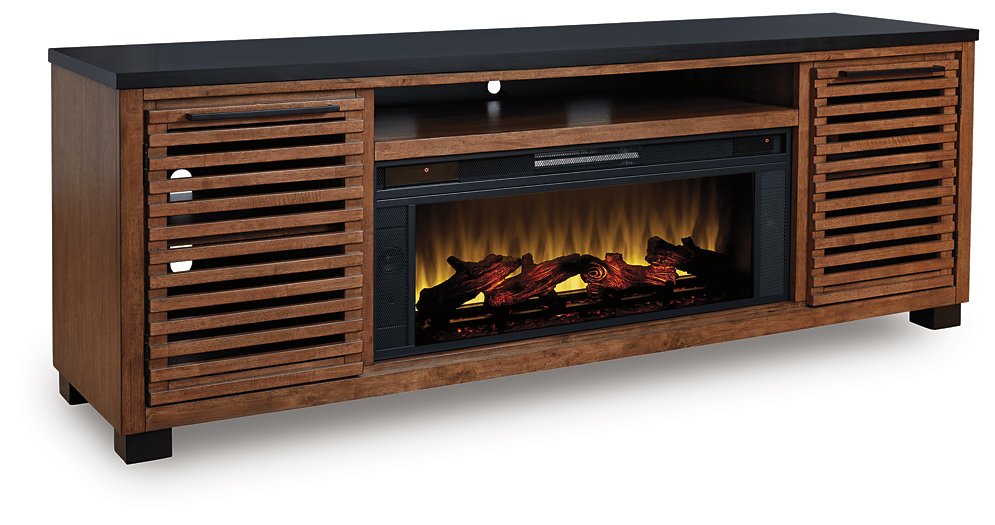 Kallari 84" TV Stand with Electric Fireplace - All Brands Furniture (NJ)