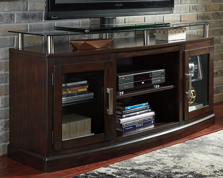 Chanceen 60" TV Stand with Electric Fireplace - All Brands Furniture (NJ)