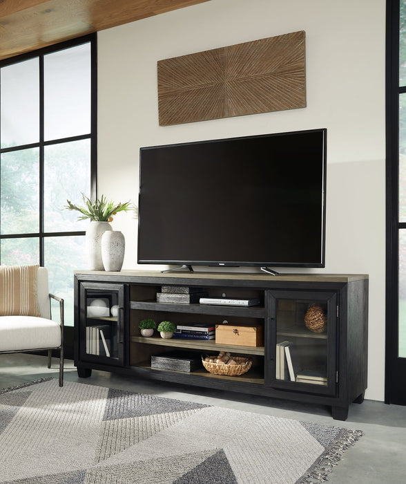 Foyland 83" TV Stand with Electric Fireplace - All Brands Furniture (NJ)