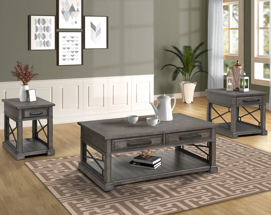 Parker House Sundance - Smokey Grey End Table