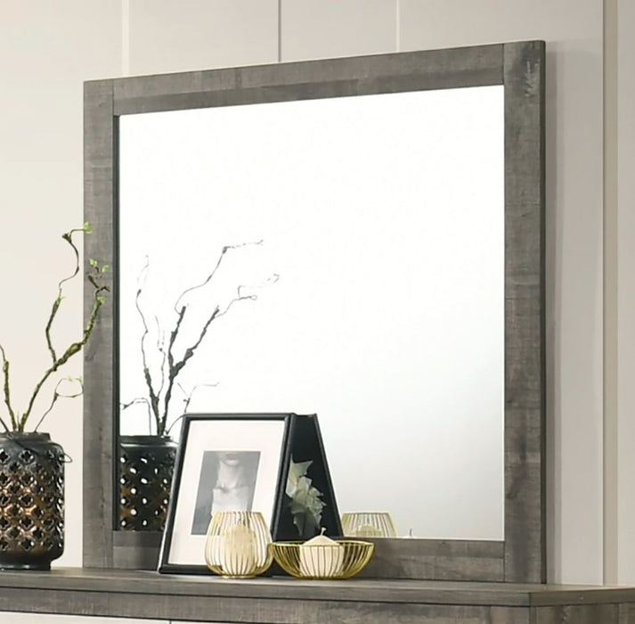 Crown Mark Furniture Rhett Dresser Mirror in Gray - All Brands Furniture (NJ)