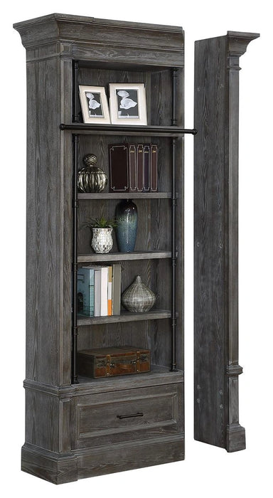 Parker House Gramercy Park 2pc Museum Bookcase in Vintage Burnished Smoke-2