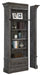 Parker House Gramercy Park 2pc Museum Bookcase in Vintage Burnished Smoke-2