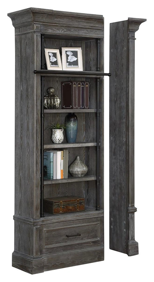 Parker House Gramercy Park 3pc Museum Bookcase in Vintage Burnished Smoke-3