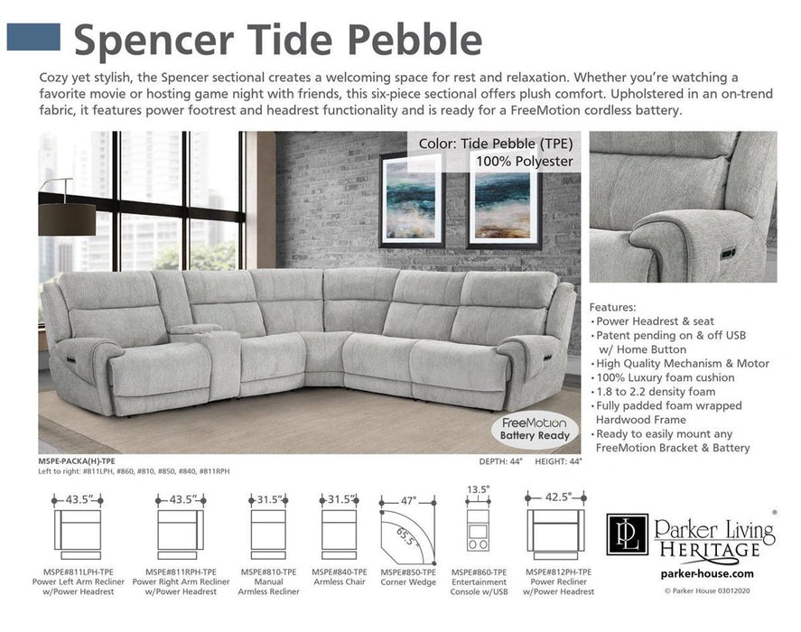 Parker House Spencer Entertainment Console