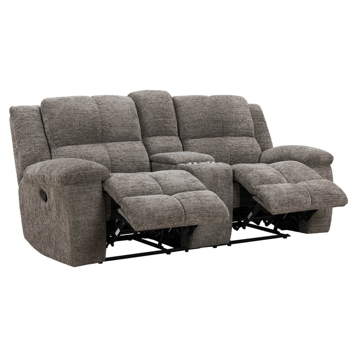Parker Living Buster Manual Reclining Console Loveseat
