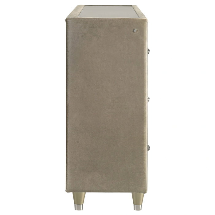 Lorient LED Dresser with Flame Visualizer