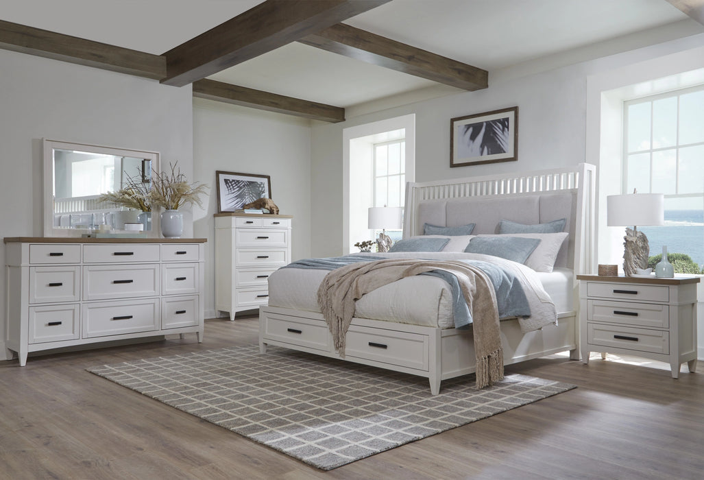 Parker House Americana Modern Bedroom Queen Shelter Bed