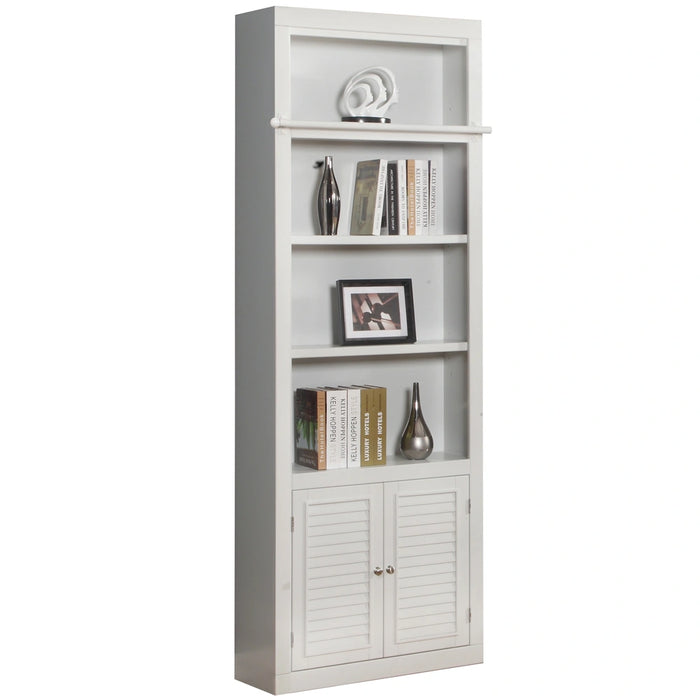 Parker House Boca 5 Piece L Shape Corner Bookcase Wall