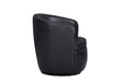 Parker Living Barolo 100% Italian Leather Swivel Club Chair