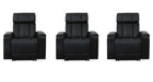 Parker Living Phoenix Zero Gravity Power 3 Seat Home Theater Seating with Immersive Audio P3