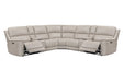 Parker Living Easton - Steamboat Brown 7 Piece Zero Gravity Power Reclining Sectional with Power Adjustable Headrests