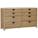Parker House Escape - Bedroom Queen Poster Bed 2 Nightstands Dresser with Mirror and Chest