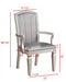 Crown Mark Klina Glam Dining Arm Chair in Light Gray (Set of 2) - All Brands Furniture (NJ)