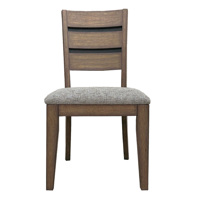 Parker House Cedar Fork - Dining 78 inch Rectangular Dining Table with 6 ladderback chairs