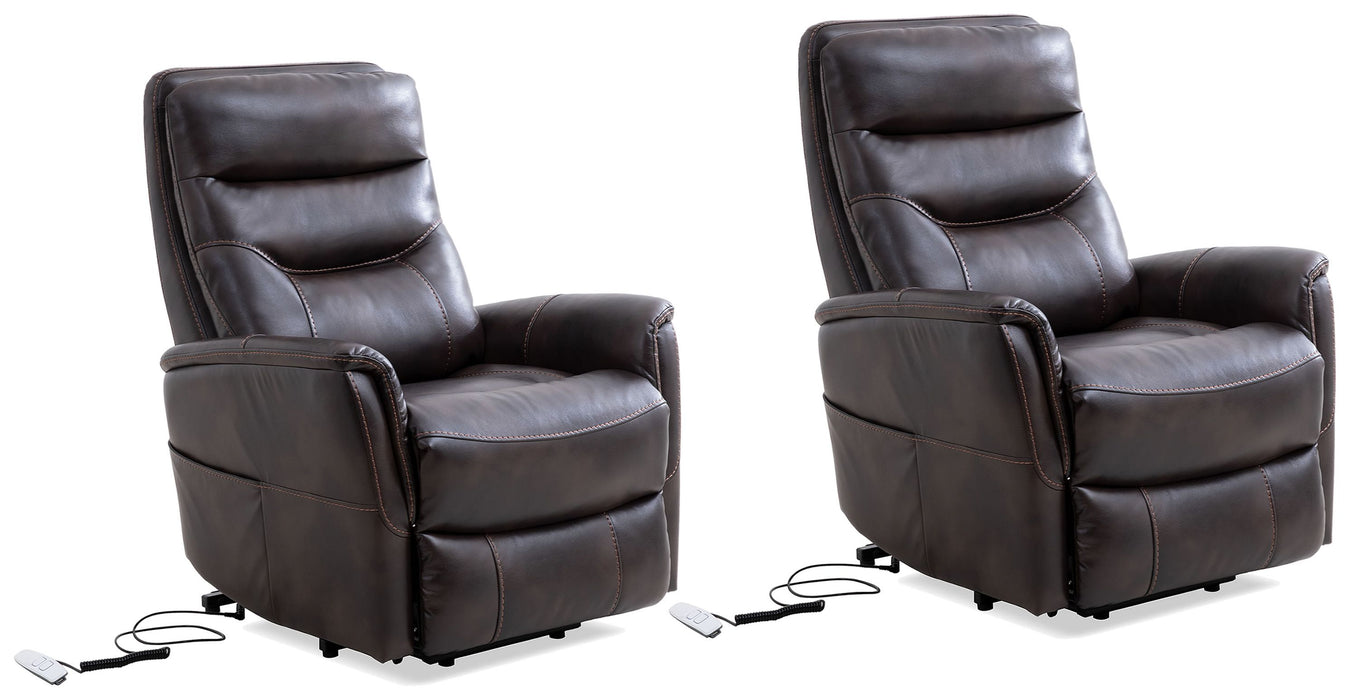 Parker Living Gemini Power Lift Recliner with Articulating Headrest Two Pack