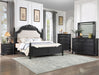 Crown Mark Furniture Kingsbury 9 Drawer Dresser in Black - All Brands Furniture (NJ)