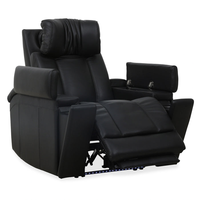 Parker Living Phoenix Zero Gravity Power 3 Seat Home Theater Seating with 2 Wedges and Immersive Audio