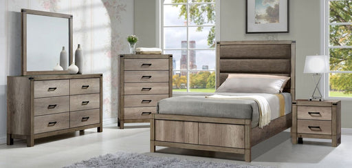 Crown Mark Furniture Matteo Full Bed in Melamine - All Brands Furniture (NJ)
