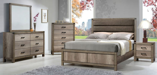 Crown Mark Furniture Matteo Queen Bed in Melamine - All Brands Furniture (NJ)