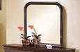 Crown Mark Furniture Louis Philip Dresser Mirror in Dark Cherry - All Brands Furniture (NJ)