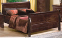 Crown Mark Furniture Louis Philip Queen Bed in Dark Cherry - All Brands Furniture (NJ)