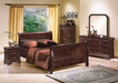 Crown Mark Furniture Louis Philip Dresser in Dark Cherry - All Brands Furniture (NJ)