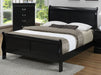 Crown Mark Furniture Louis Philip Twin Bed in Black - All Brands Furniture (NJ)