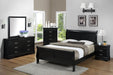 Crown Mark Furniture Louis Philip Dresser in Black - All Brands Furniture (NJ)