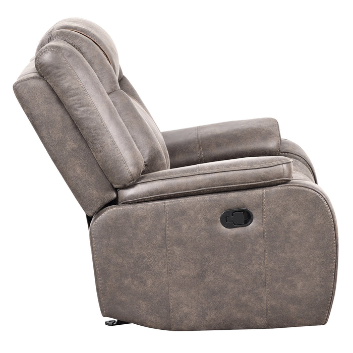 Parker Living Blake - Desert Taupe Manual Glider Reclining Sofa and Two Recliners