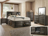Crown Mark Emily Dresser in Grey - All Brands Furniture (NJ)