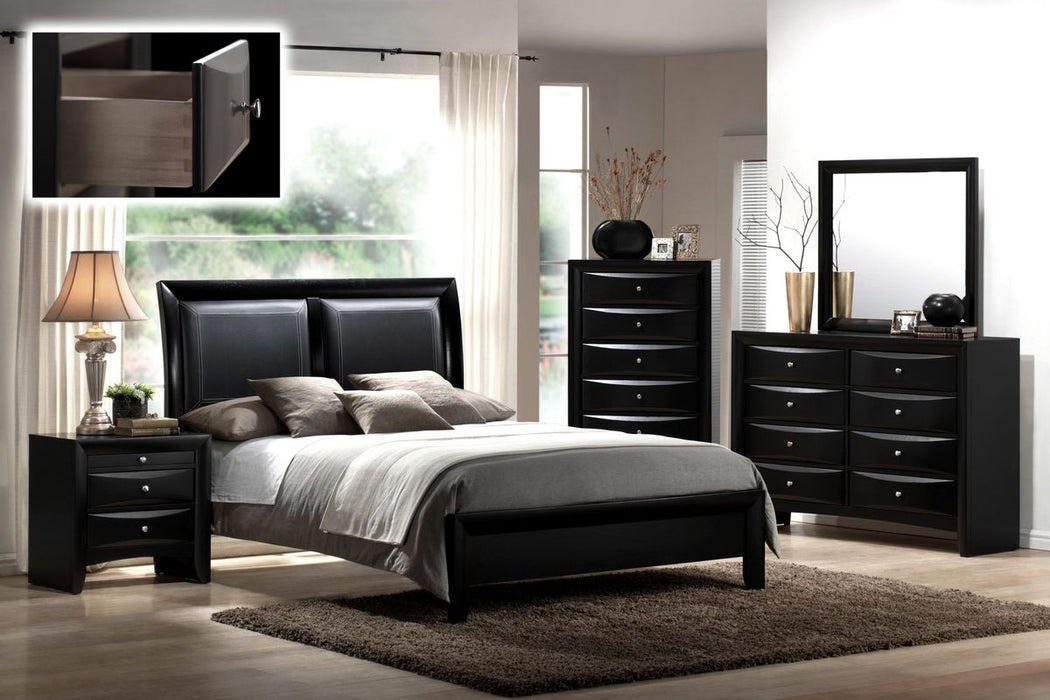 Crown Mark Furniture Emily Dresser in Black - All Brands Furniture (NJ)