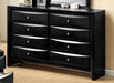 Crown Mark Furniture Emily Dresser in Black - All Brands Furniture (NJ)