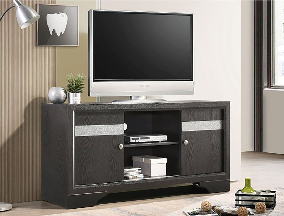 Crown Mark Furniture Regata TV Stand in Gray - All Brands Furniture (NJ)