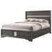 Crown Mark Regata King Storage Bed in Grey - All Brands Furniture (NJ)