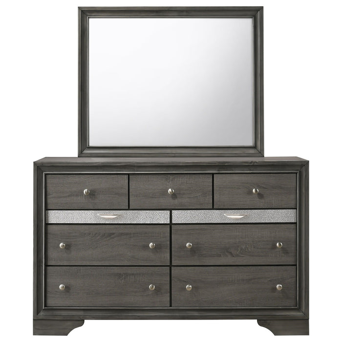 Crown Mark Regata Dresser in Grey - All Brands Furniture (NJ)