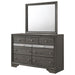 Crown Mark Regata Mirror in Grey - All Brands Furniture (NJ)