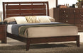 Crown Mark Furniture Evan King Bed in Warm Brown - All Brands Furniture (NJ)