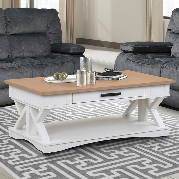 Parker House Americana Modern Cocktail Table with 2 End Tables