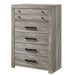 Crown Mark Tundra Chest in Grey image