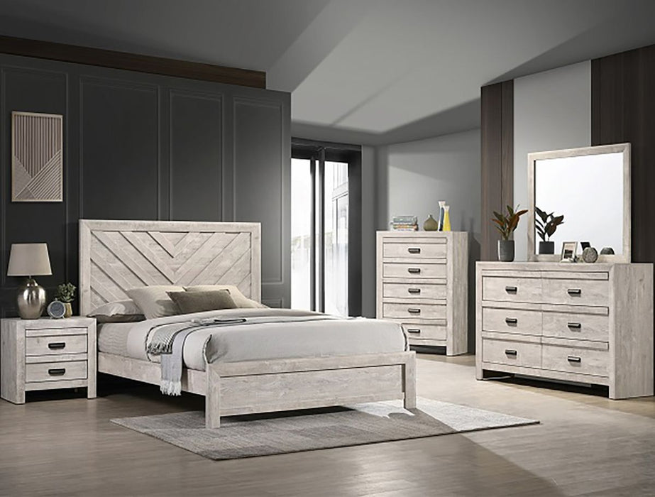 Crown Mark Furniture Valor Twin Panel Bed in Gray B9330-T - All Brands Furniture (NJ)